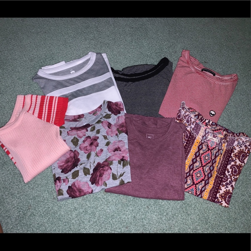 T-shirt Bundle (pacsun, American eagle, hollister)
